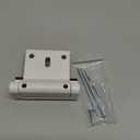 Cardinal Gates Door Guardian Home Security Door Reinforcement Lock for Inward Swinging Doors - Child Proof Lock Front Door - Extra Lock for Home from Inside - USA Based - White