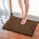 Kitchen Mat Fluffy Kitchen Rugs 20 x 12 Coffee Floor MatPink Bathroom Rug Non Slip Bathroom Mat Soft and Comfortable Furry Durable Thickened Bathroom Rug Machine Washable for Kitchen Floor