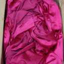 PRIMROSE Hot Pink Velvet Curtains 120 inch Long for Living Room,Set of 2 Panels Blackout Rod Pocket Back Tab Window Treatment Room Darkening Heavy Decorative Curtains Drapes for Bedroom