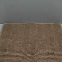 BEQHAUSE Dirt Trapper Door Mat 20" x 32", Non-Slip Washable Doormats Entrance Mat, Dirt Resistant and Absorbent Welcome Mat, Low Profile Floor Mats for Front Back Door and Entryway, Beige (1'8" x 2'8" (Rectangular))