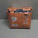 ESTINGO Heated Throw Blanket Electric Blanket, 50"x60" Heating Blanket with 5 Heating Levels & 4 Hours Auto Off, Reversible Flannel Sherpa Electric Throw Blanket with OverHeat Protection, Navy Blue