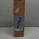 KEEGH No Drill Under Desk Cable Management Tray - 28" Cord Management Under Desk - Clamp/Screw Mount - Support Upto 70lbs - Fabric Wire Management - Gaming/PC Cable Tray Cord Hiders for Office/Home (Regular (28 Inch), Black)