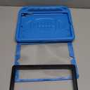 BMOUO Kids Case for iPad 9th/8th/7th Generation (iPad 10.2 Inch, 2021/2020/2019) with Built-in Screen Protector, Durable Shockproof Handle Stand iPad 9th 8th 7th Generation Case for Kids, Blue