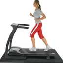 Rubber-Cal Treadmill Mat (3/16-Inch x 4 x 7.5-Feet, Black)
