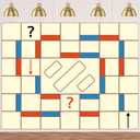 Maze Theme Board Game Family Friends Truth or Dare Banner Backdrop Bachelorette Party Wedding Entertainment Holiday Party Supplies Decorations (04)