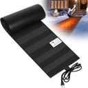 Heated Snow Melting Mats,13in x 6FT Heated Outdoor Mats for Winter Snow Removal,Snow and Ice Melting Mats for Proof and Sidewalks