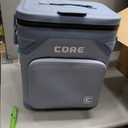 CORE Magnetic Leak Proof Soft Cooler with Waterproof Zipper | Insulated Bag Portable Ice Chest Box | Best Soft Cooler for Food & Beverages for Tailgating, Car Camping, Travel, and Family Beach Picnics, 36 Can