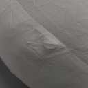 1 MIDDLE ONE Body Pillow, Bolster Pillow with Cooling Cover, Long Round Roll Cylinder Pillow for Bed, 35" x 7.87", Grey