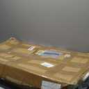 Folding Boat Boarding Platform, Metal Dock Extension Platform with Sturdy Safety Handrail, Black Powder-Coated Boat Boarding Ramp for Easy Boat Access