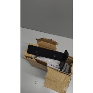 6 Pack Heavy Duty Shelf Brackets 6 inch, Floating Shelf Brackets(1/5-Thick), L-Shaped Wall Shelf Bracket Hidden & Decorative Shelf Bracket Black