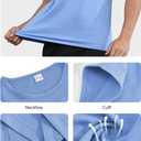 Mens Gym Tank Tops Sleeveless Shirts Cut Off Quick Dry Muscle Shirt Running Beach Loose Fit Tee (XL)