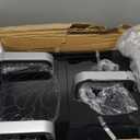 12QT Dual Basket Air Fryer, Vertical Double Stack XL 2-Basket, Feeds Up to 10 People, 8-in-1 Presets with Digital Touchscreen to Free DIY, Compact Design, Easy to Clean, Black