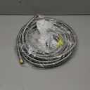 20 Feet High Pressure Braided Propane Hose Extension with Conversion Coupling 3/8" Flare to 1/2" Female NPT, 1/4" Male NPT, 1/8" NPT Male, 3/8" Male Flare for BBQ Grill, Fire Pit, Heater