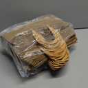 57 Lb Large Kraft Paper Grocery Bags with Handles - 50 Count 12 x 17 x 7 - Durable, Reusable & Eco-Friendly Shopping Bags, Brown Kraft Take-Out Bags for Retail, To-Go, Any Occasion (50, With Handles)