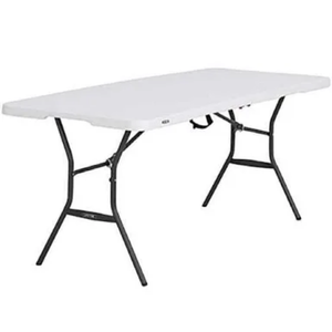 Lifetime 6-Foot Fold-In-Half Table - White by Sportsman's Warehouse