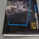 Night Vision Goggles - 4K Night Vision Binoculars with 5000mAh Rechargeable Battery, 32GB TF Card can Save Photo and Video, 3'' HD Screen for Camping & Security, Black