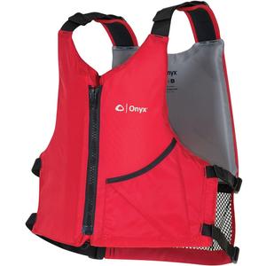 Onyx Universal Paddle Vest, Adult, U.S. Coast Guard and Transport Canada Approved, Lightweight, Freedom of Movement, Size: One Size