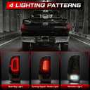 Daikokuya Smoked Full Led Tail Lights Fit for 2008-2016 Ford F250 F350 F450 Turn Signal,Brake Light,Reverse Light Rear Light Assembly Replacement, A