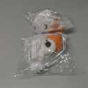 2 x YUXIYAN Halloween Ghost Gifts,Emotional Support Halloween Positive Ghost Crochet for Women Mom Friends Coworkers Teacher Christmas,Birthday,Thank You,Encouragement Gifts for Office Desktop Home Decor (Black Orange Hat Ghost)