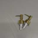 2Pack Gold Soap Dispenser Pump Replacement - Soap Pump for Lotion & Regular Glass Bottles - Soap Pump Dispenser Top Replacement for Soap Dispenser PumpStandard Diameter 28/400 Neck Size