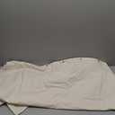 Textured Shower Curtain Set with Hooks, Boho Farmhouse Bath Shower Curtains for Beige Bathroom Neutral Cloth,