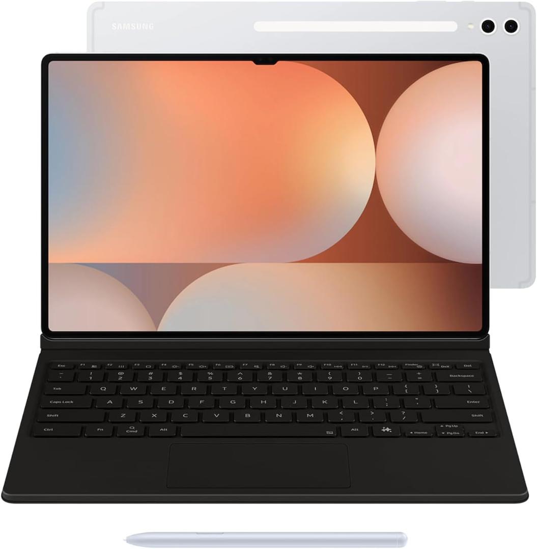 SAMSUNG Galaxy Tab S10 Ultra Ai Keyboard Case Included WiFi Model 14.6" 11200 mAh 13MP SM-X920 (TPA Latino American Stock) Dual Camera (Platinum Silver, 256GB + 12GB)