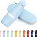 Yoobure Travel Umbrella Portable Compact Umbrellas, Pocket Mini for Purse, Umbrellas for UV Sun & Rain Small for Backpack, Umbrella with Case Folding for Kids Women