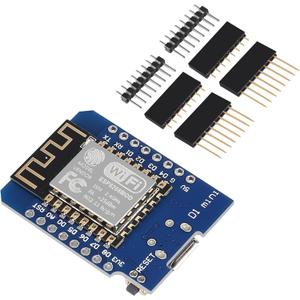 Aokin ESP8266 ESP-12F D1 Mini NodeMcu Lua 4MByte WLAN WiFi Internet Development Board for Arduino, Compatible with WeMos D1 Mini, 1 Pcs
