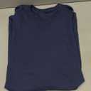 Clothe Co. Mens Heavyweight 100% Cotton Short Sleeve T-Shirt, Navy, 2XL