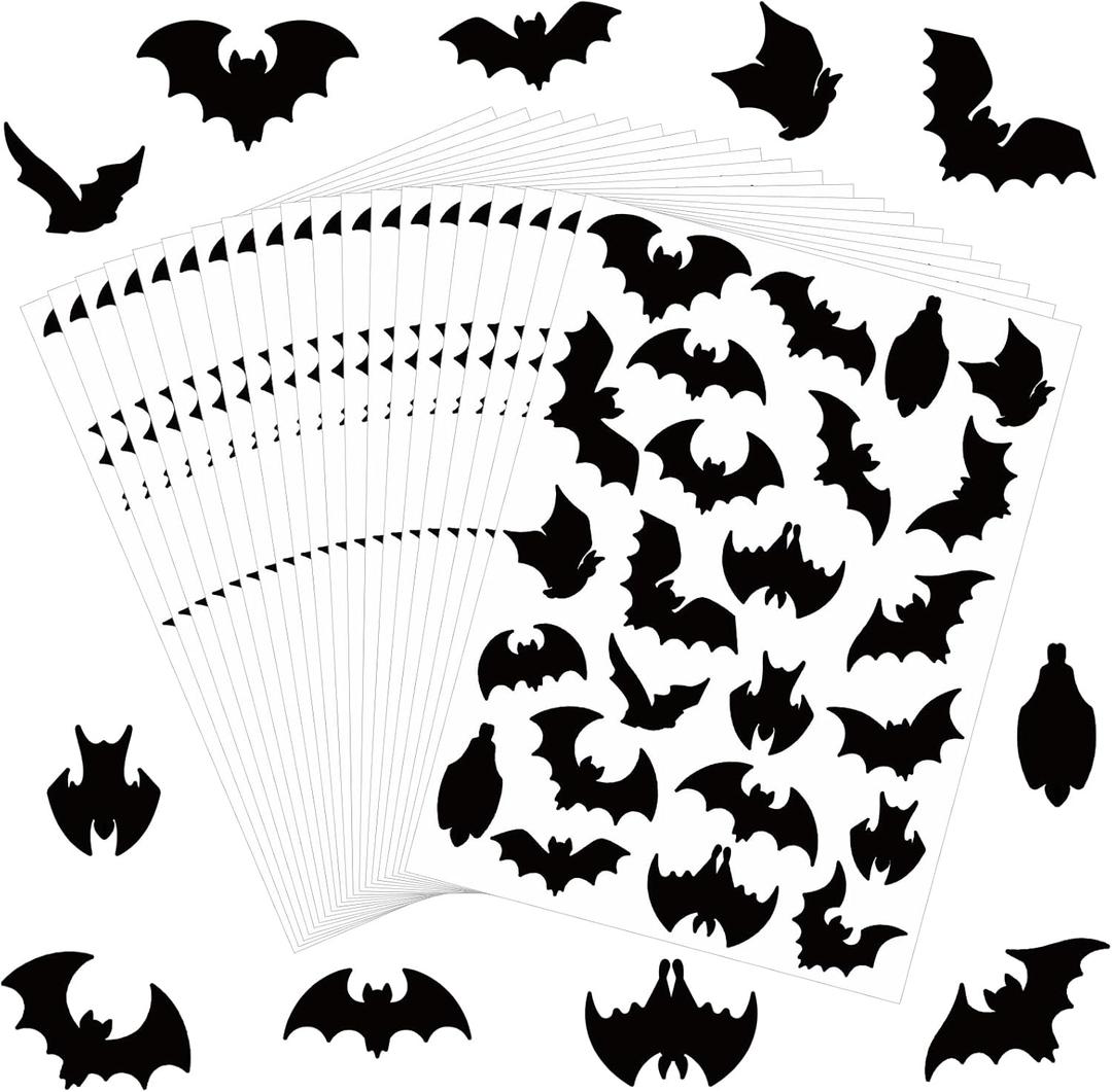 9 x Faccito 480 Pcs Bat Halloween Party Stickers for Kids Bulk Jack-o-Lantern Pumpkin Ghost Spider Black Bat Green Zombies Black Cat Candy Corn Witch Hat Assorted Sticker for Halloween Party Favor 9 x Faccito 480 Pcs Bat Halloween Party Stickers for Kids Bulk Jack-o-Lantern Pumpkin Ghost Spider Black Bat Green Zombies Black Cat Candy Corn Witch Hat Assorted Sticker for Halloween Party Favor