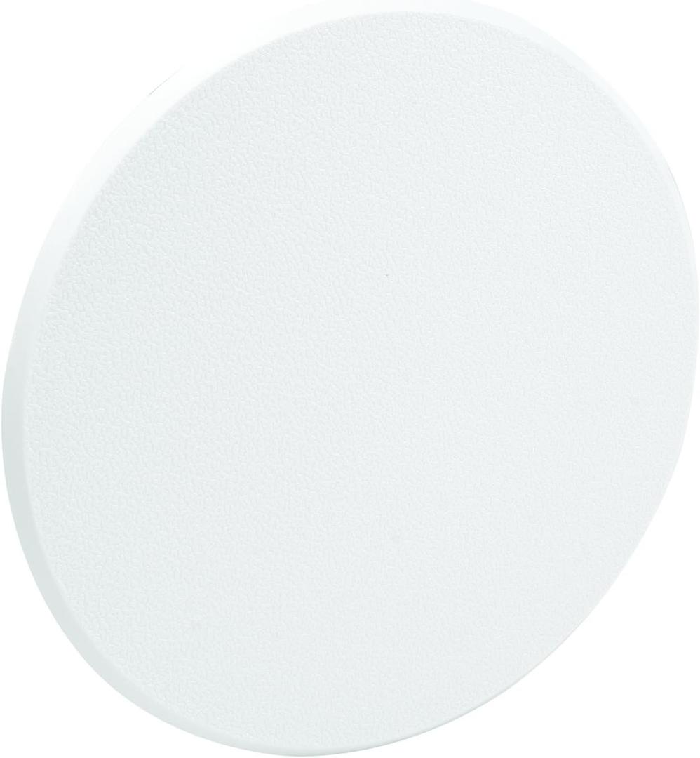 Prime-Line MP9265 Vinyl Circular Wall Protector with Self-Adhesive Backing, 7-In. Diameter, White (5 Pack)