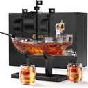 Kollea Birthday Gifts for Men Dad, Pirate Ship Whiskey Decanter Set with 2 Glasses, Liquor Dispenser for Home Bar, Funny Gift Ideas for Him, Husband, Father, Boyfriend, Christmas, Sailor & Captain