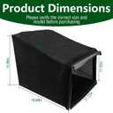 161-8188 Lawn Mower Grass Bag Compatible with Toro 30 Inch TimeMaster Series Mower, Compatible Models 21219, 21220, 21491, 21493 Replaces Models 121-5770(Note:Grass bag does not include frame)