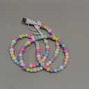 USB C to USB C Cable 3FT Colorful Candy Beaded USB Type C Cable for iPhone 17 16 15 Plus Pro Max 17 Air 16E iPad 10th A16 Pearl Type C Car iPhone Charger Fast Charging Cable for Samsung Galaxy S25 S24