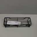 Kitsure Shower Caddy Large - Adhesive Shower Organizer, Stainless Steel Shelf for Inside Shower, No Drill Bathroom Organizers and Storage, Home Decor Accessories, 2 Pack, Black