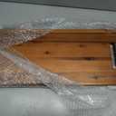 TIDITA 24" Large Acacia Wood Charcuterie Board with Handles - Extra Long Wooden Serving Cheese Boards - Rectangular Serving Platter for Meat Steak, Cracker Appetizers, Fruit Decorative Display