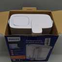 PHILIPS 12 Cup Water Filter Pitcher with Plus Filter - ADD5902, Rechargeable Water Dispenser, Water Purifier Filter for Fridge Door, 1 Plus Filter for 3 Months/60 Gallons, Reduces Lead & 46 impurities