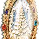 5 x Christmas Ornament 2025 - Vintage Christmas Ornament - Acrylic Xmas Ornament - Art Ornament - Christmas ornamentt 2025 - Christmas Ornaments 2025 - White Elephant Gifts - Xmas Tree Funny Decoration