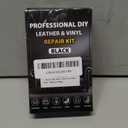 Black Leather Repair Kit Car Interior, Vinyl Repair Kit for Furniture, Sofa, Jacket, Purse  Super Easy Instructions to Fix Scratches, Tears, Holes, and Peeling