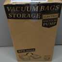 VMstr Vacuum Seal Bags for Clothing Travel, Carry-on Size for Luggage Compression Packing, Space Bags with High Pressure Electric Pump (DC Power) 9-Pack Combo Size Travel Set