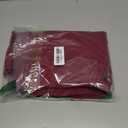 MCEDAR Athletic Tennis Golf Skorts Skirts for Women with Pocket Workout Running Sports Pleated Skirts Casual (Large, Red Wine)