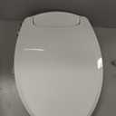 Brondell Bidet Toilet Seat Non-Electric Swash Ecoseat, Fits Elongated Toilets, White - Dual Nozzle System, Ambient Water Temperature - Bidet with Easy Installation
