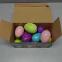 12 Pack Prefilled Easter Eggs with Food Squishy Toys Keychains, Easter Eggs Filled for Kids Easter Egg Hunt Easter Basket Stuffers Goodie Bag Fillers School Classroom Gifts