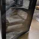 EUHOMY 45 Bottle Cooler Refrigerator, Small Fridge for Red, White and Champagne, 4.5 Cu.ft Mini Fridge with Adjust Temperature, Black