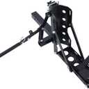 800LBS Motorcycle Trailer Hitch Scooter Hauler Mount Rack, Heavy Duty Steel Scooter Hauler Mount Rack, 2" Tow Carrier Receiver, Motorcycle Trailer Hitch Scooter Hitch Carrier Tow Dolly Hauler Hitch