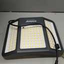 intelamp Solar Lights Outdoor Dusk to Dawn, 3 Color Modes,16.4ft Cable, 196 Led