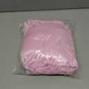 6ft Length Glitter Pink Table Skirt for Rectangle Tables, Wrinkle Free Pleated Ruffle Table Cloth Satin Skirting for Baby Shower Birthday Party Princess Girls Gender Reveal Cake Table Decorations (72" x 30" (6FT))