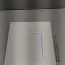 PBF (1 Pack) Photo Booth Album, Guest Book with 2x6 Clear Picture Inserts, White Cover with Plastic Sleeves & White Pages, Scrapbook Album for Photo Strips, Memory Book, Wedding, and Baby Showers