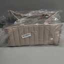 Blissful Diary Baby Diaper Caddy Organizer, Stylish Storage Basket for Newborn Essentials and Diaper Station, Gift for Baby Shower and Registry Must-Have, Sand