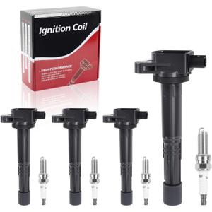 Ignition Coil Pack and Spark Plug Fits for 2008-2012 Accord, CR-V